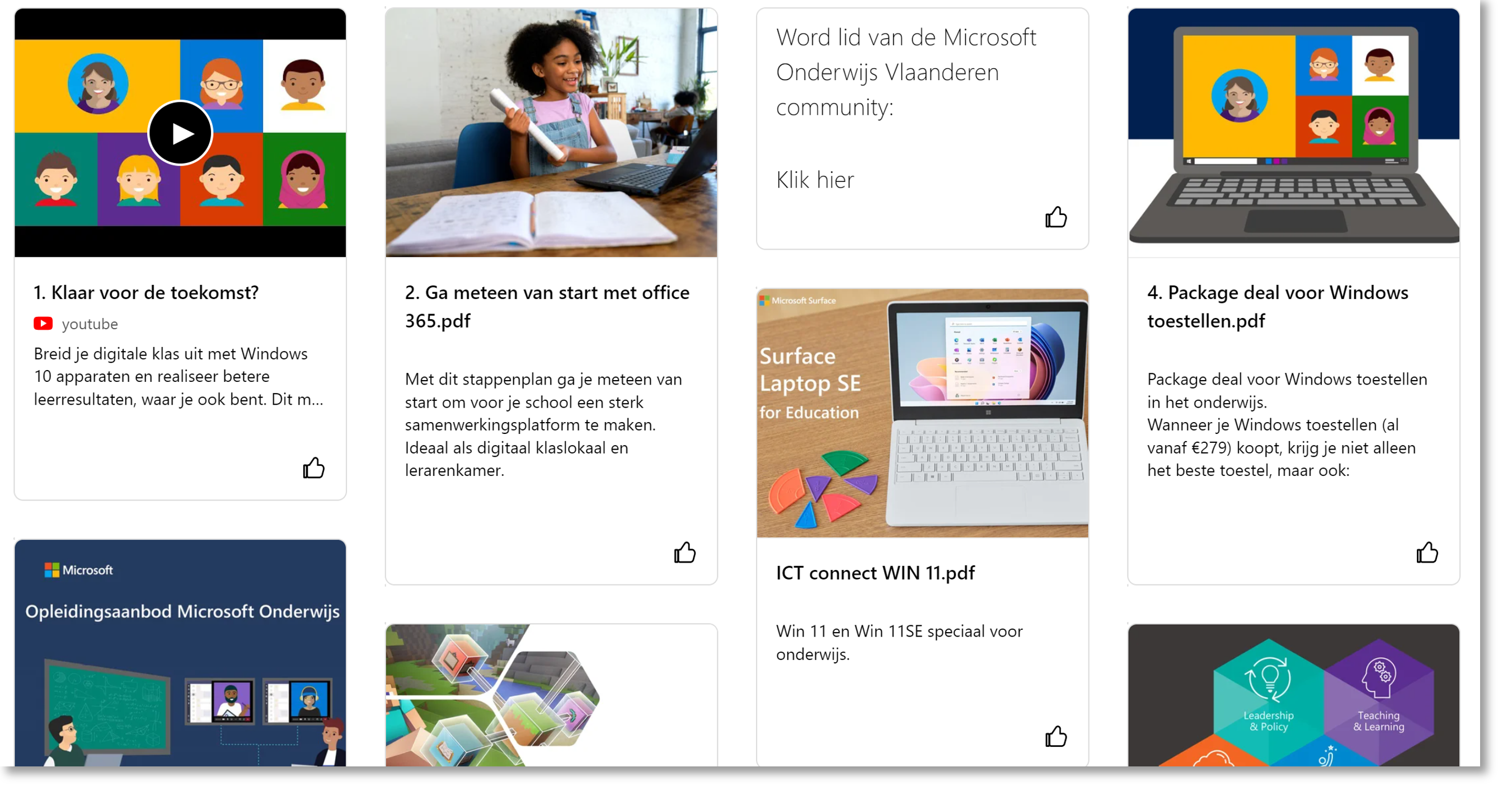 Microsoft en Digisprong: Heel wat lesideeën!