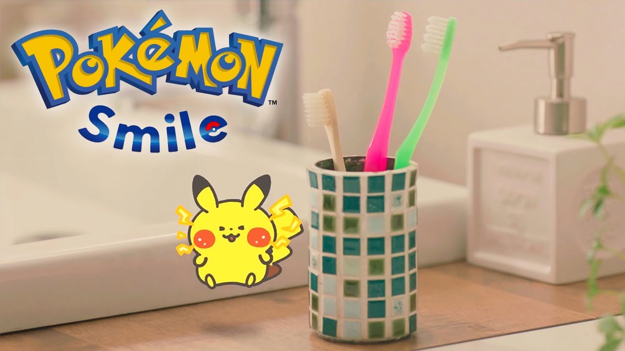 Leer jouw tanden poetsen met Pokémon Smile