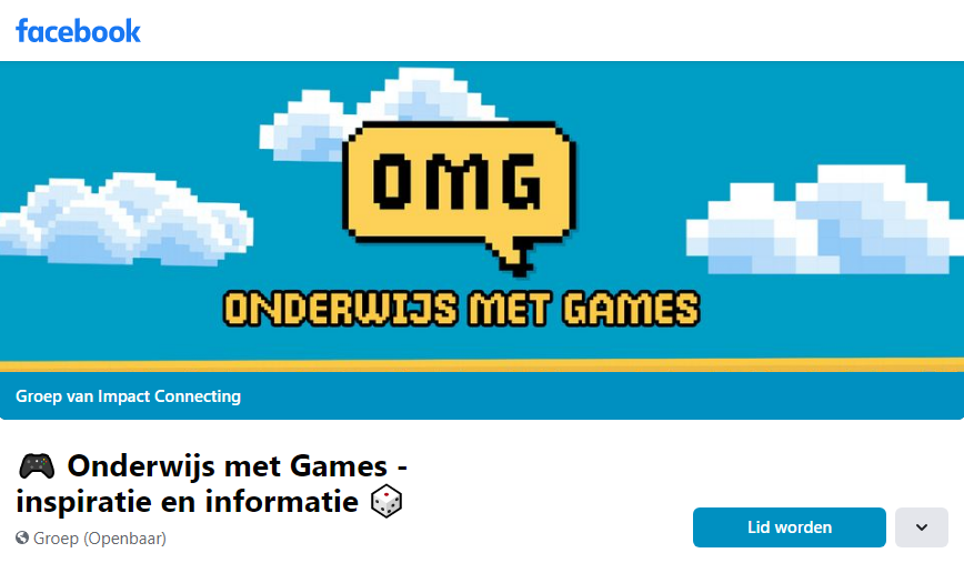 Ontdek de meerwaarde van games binnen het onderwijs met deze Facebookgroep