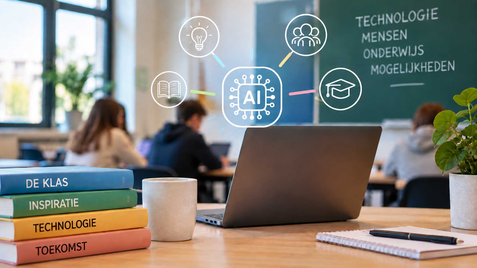 AI is al ingeburgerd in Vlaamse scholen, maar beleid blijft achter